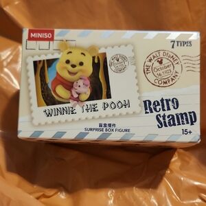 Miniso Disney Winnie the Pooh Retro Stamp Surprise Blind Box